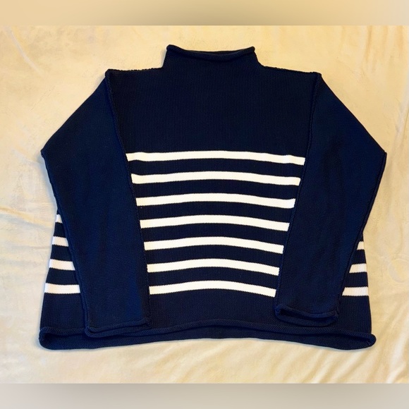 Frank & Eileen MONTEREY Rolled Neck Sweater, sz XL - Picture 4 of 12